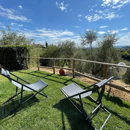 Oliveta Del Con Grande Giardino 500mt Dal Centro 펜션 시에나